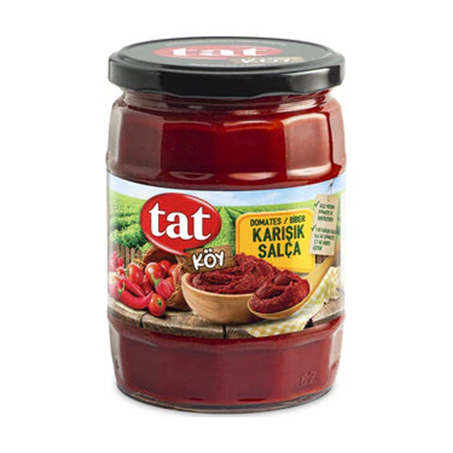  Tat Köy Domates Biber Salçası 560 Gr 