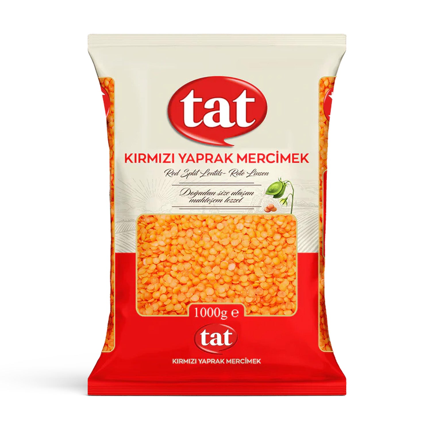 Tat Red Split Lentils 1Kg