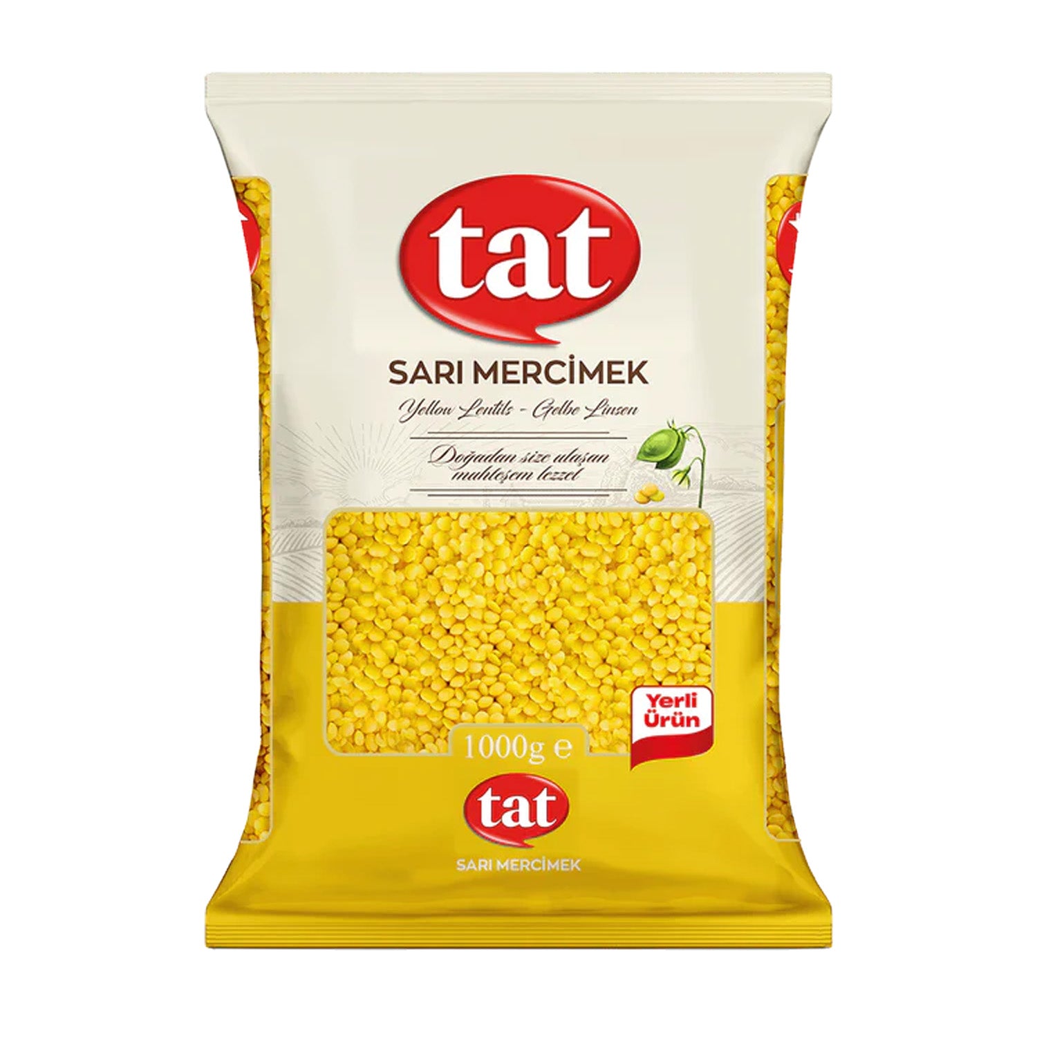 Tat Yellow Lentil 1Kg