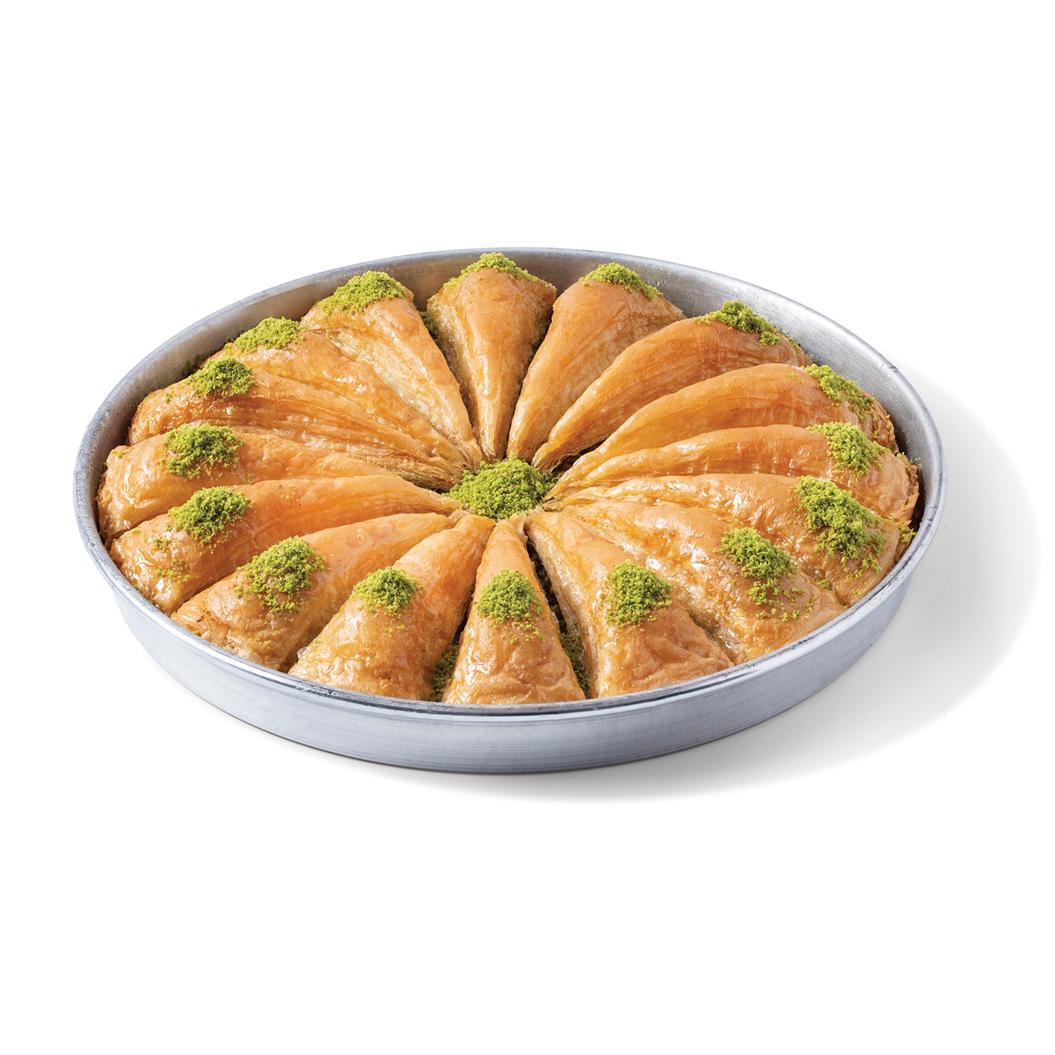 Selam Havuç Dilimli Fıstıklı Baklava, 16 adet, 3,5 lbs (1587g)