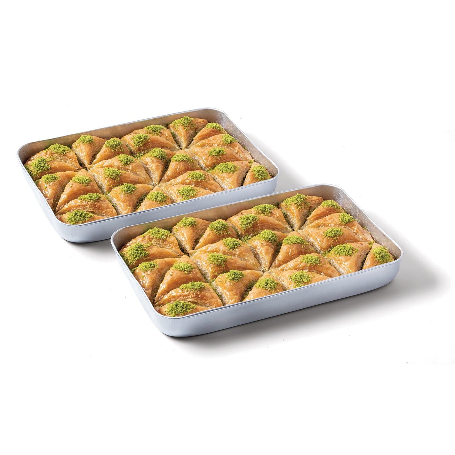 Selam Üçgen Dilim Fıstıklı Baklava, 48 adet, 5.5lbs (2500g)