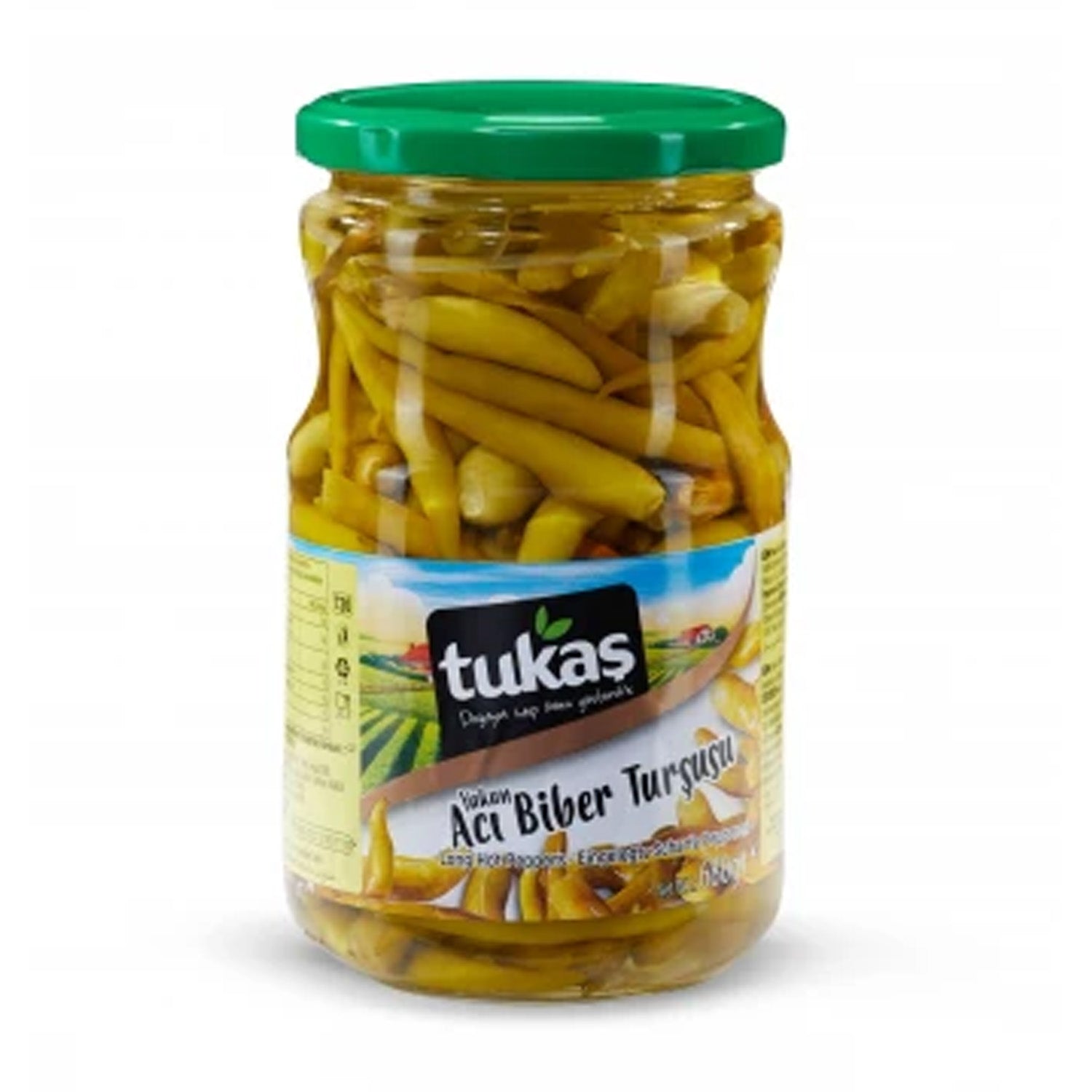 Tukas Hot Pepper Pickles 680G