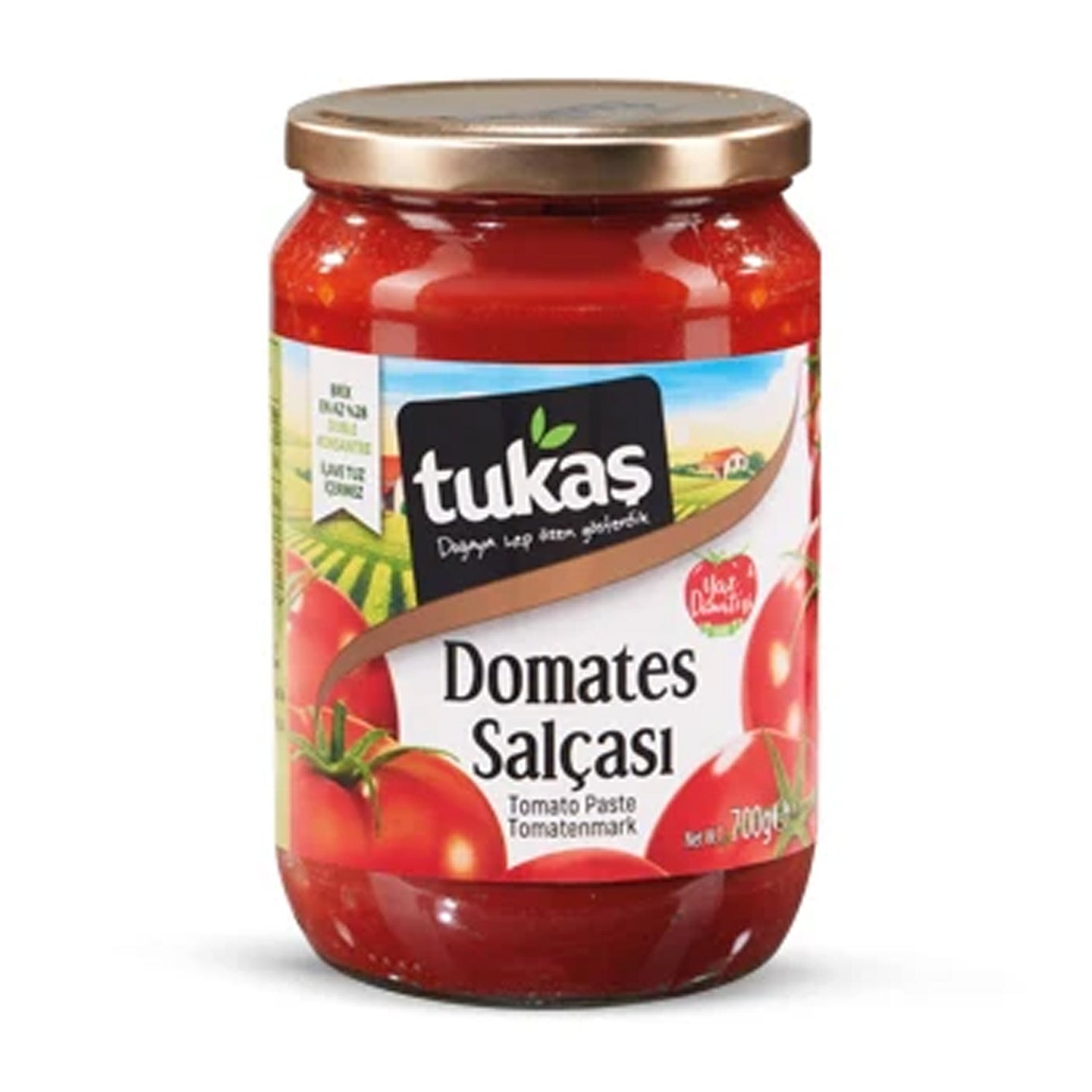 Tukas Domates Salçası 700G Kavanoz