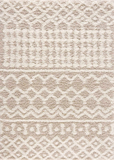 Prompton Cream Plush Area Rug