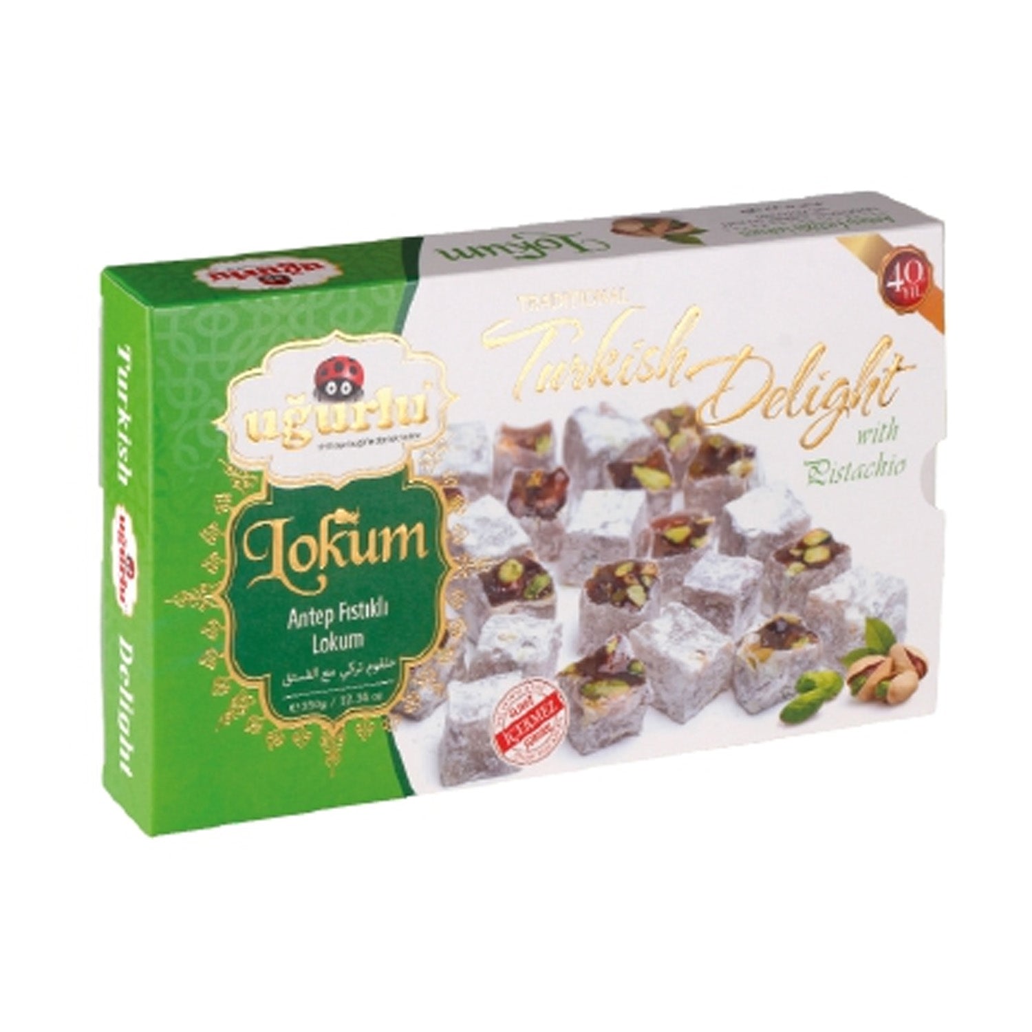 Ugurlu Toz Fistikli Lokum 350G