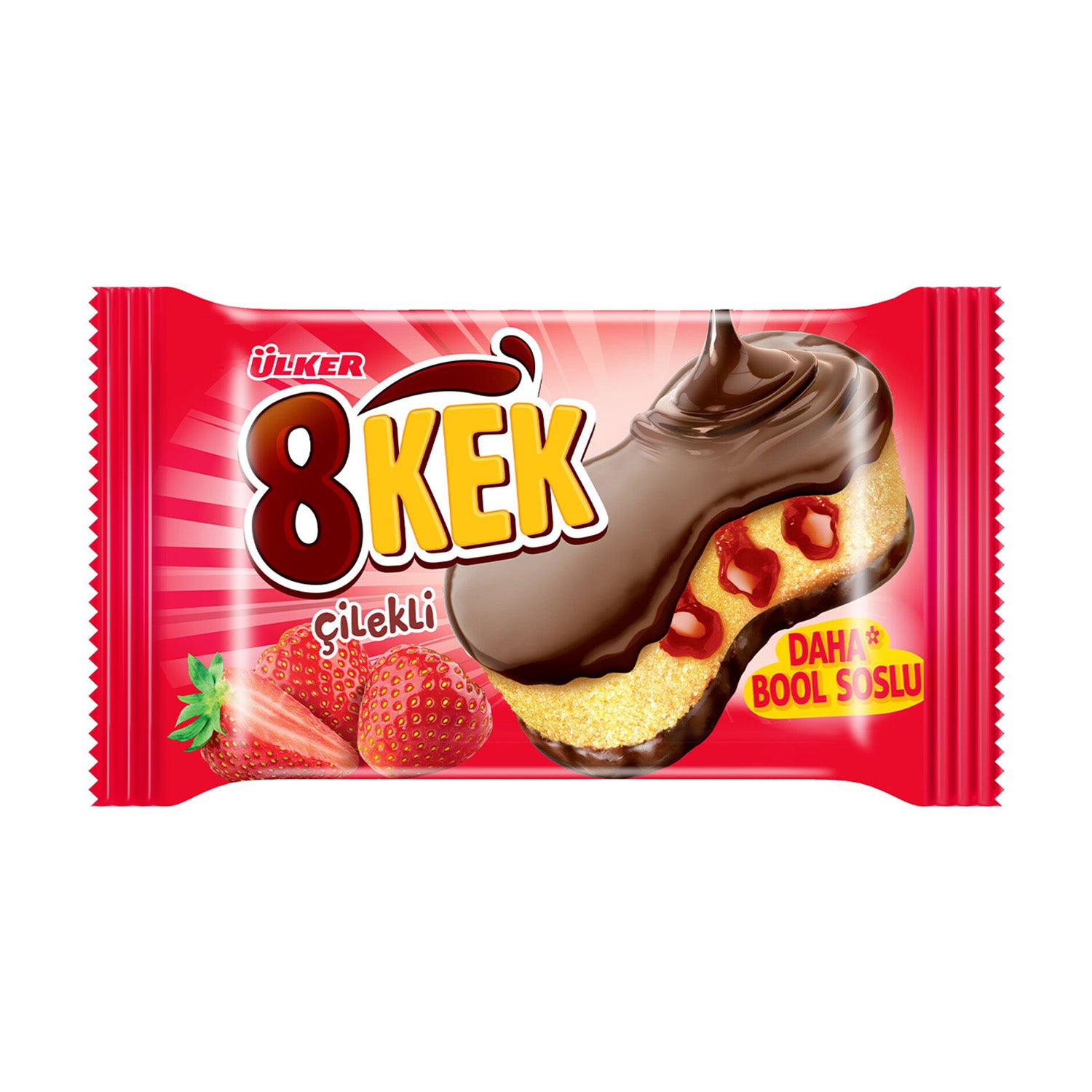 Ulker 8Kek Strawberry 55G