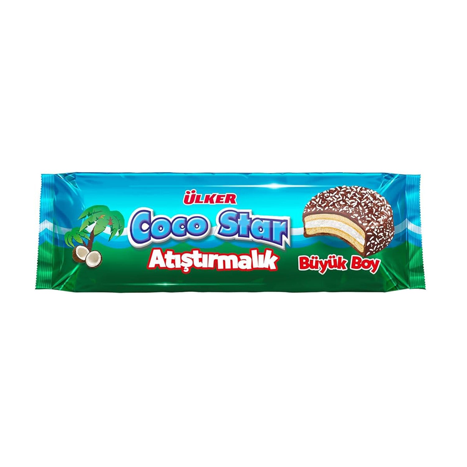 Ülker Cocostar Çikolatalı Yuvarlaklar 154G / 7 Adet