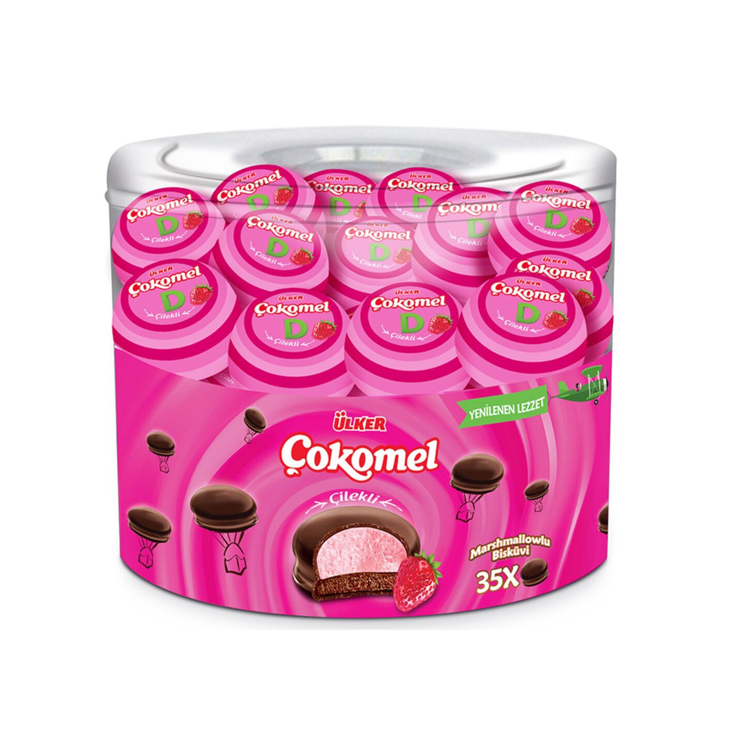 Ulker Cokomel Strawberry 180G
