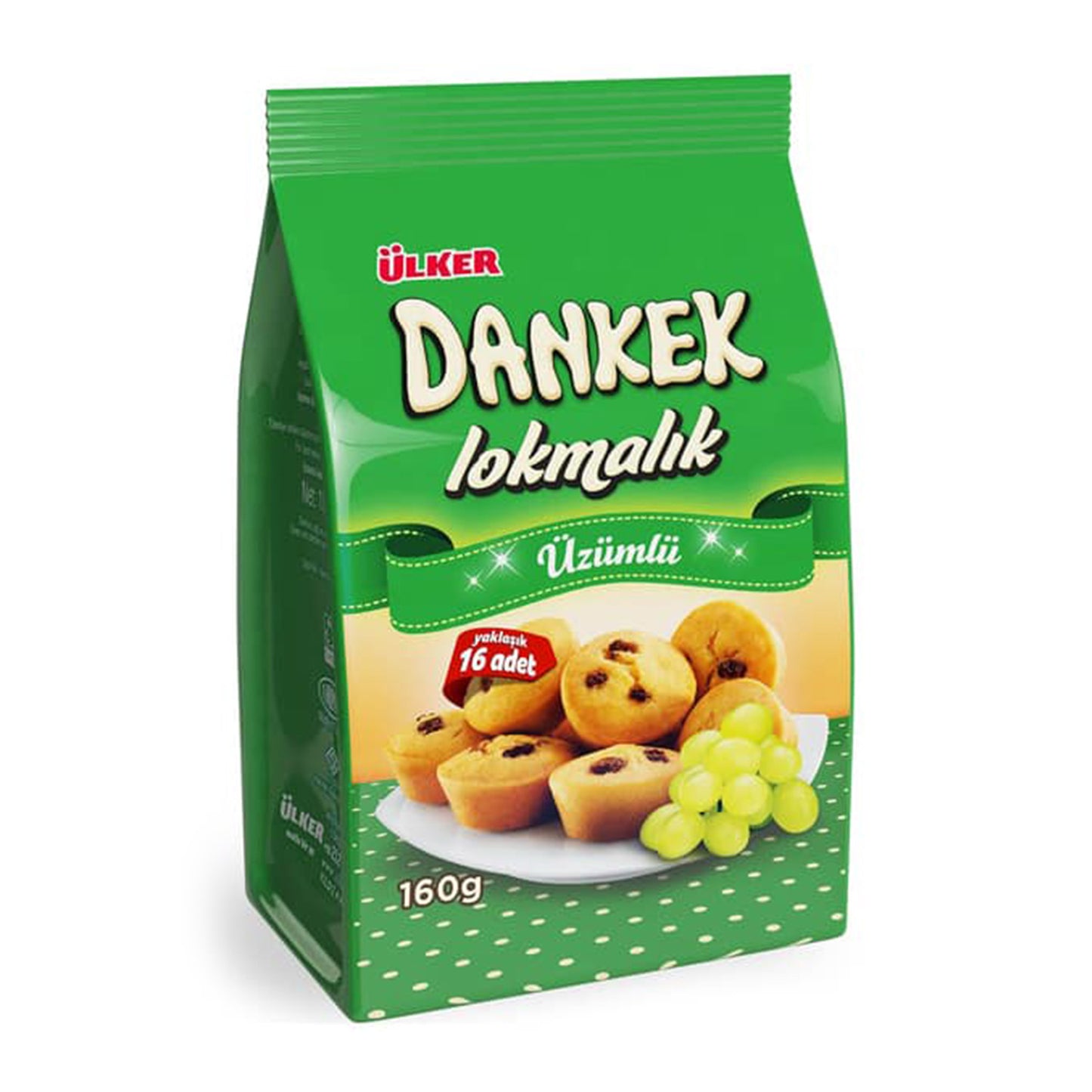 Ülker Dankek Üzümlü Kek 160G