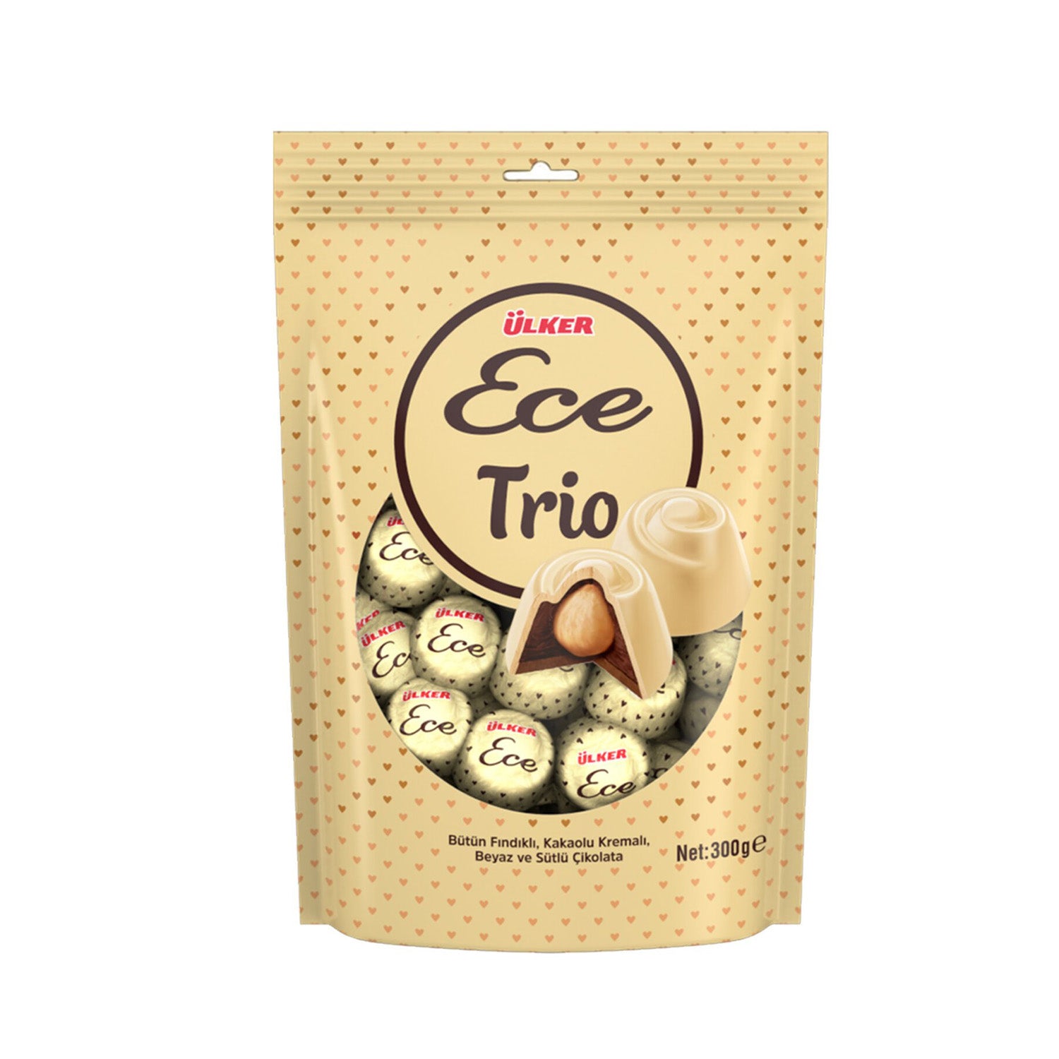 Ulker Ece Trio Hazelnut 300G