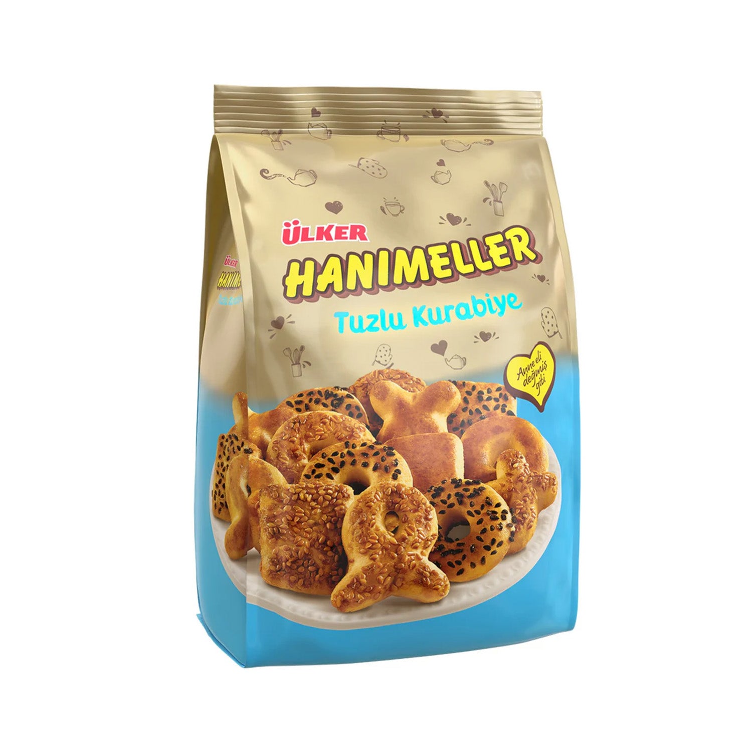 Ulker Hanimeller Salted Mix Cookies 150