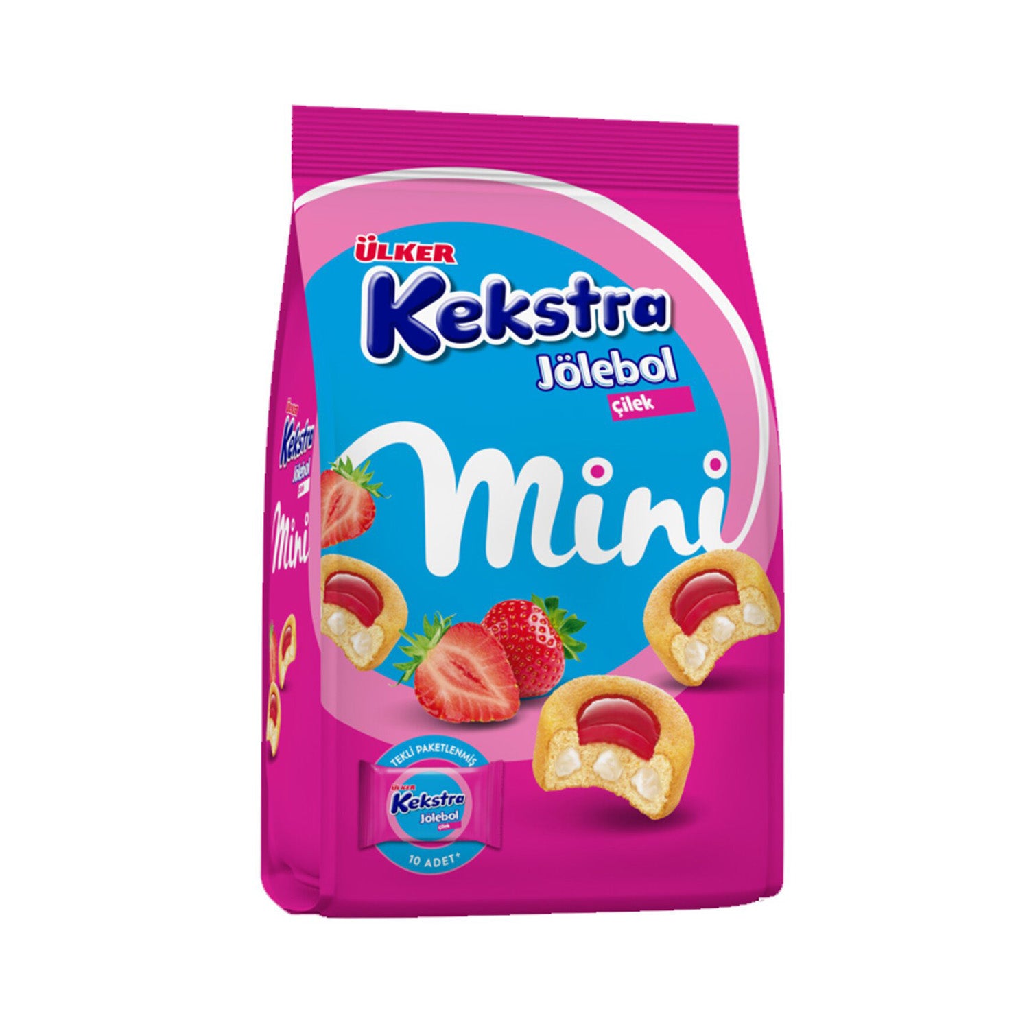 Ulker Kekstra Strawberry Mini