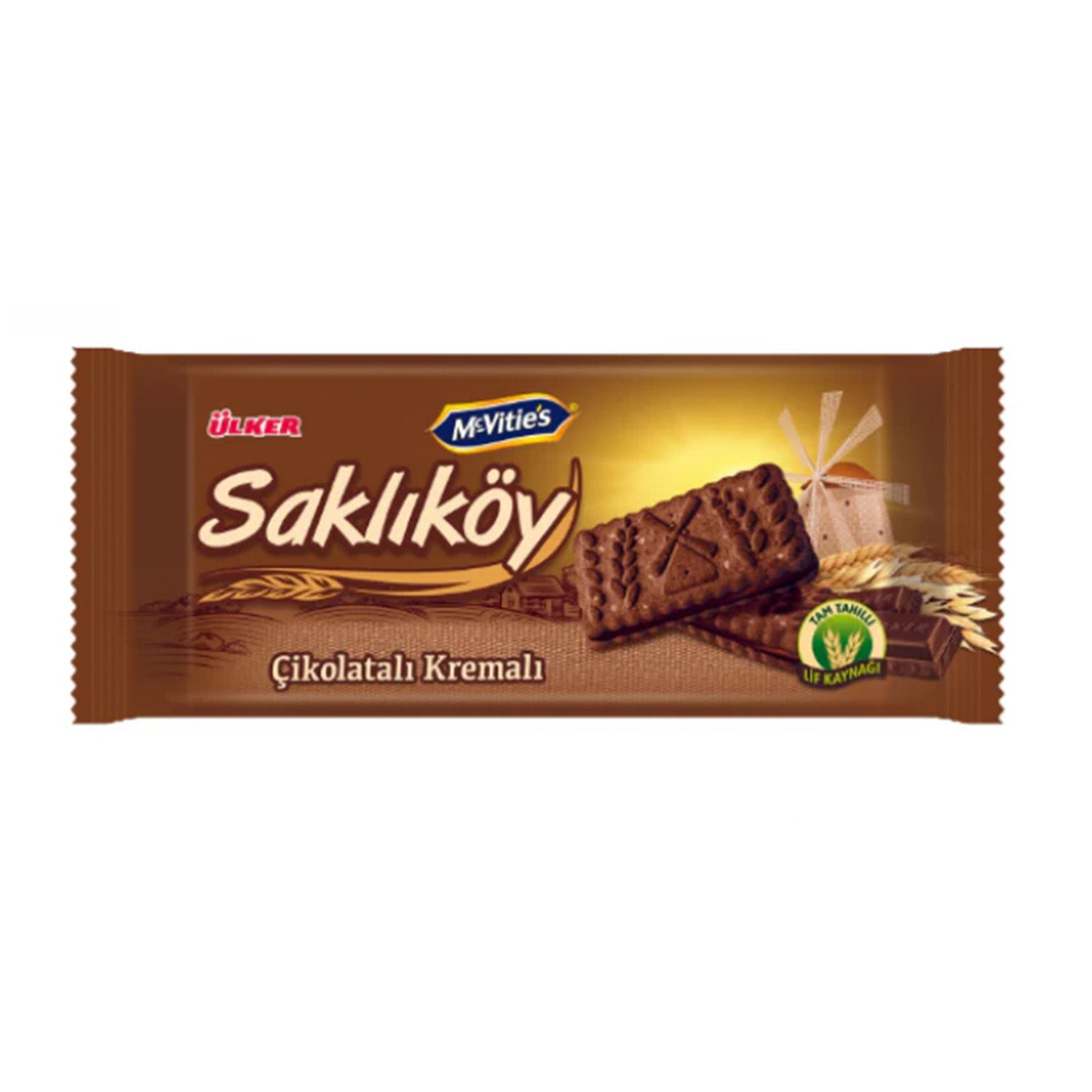 Ulker Saklikoy Chocolate Biscuit 87G