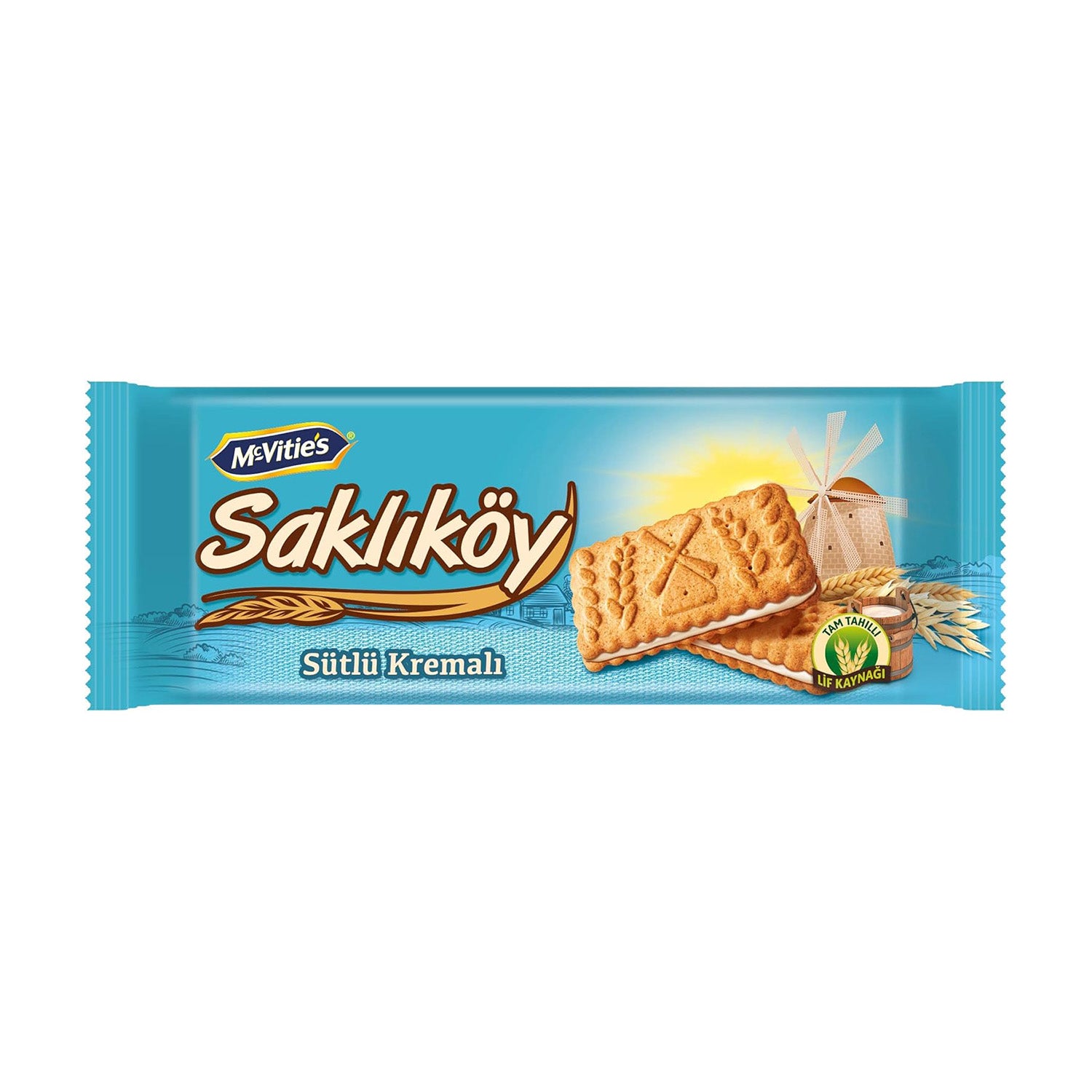 Ulker Saklikoy Milk Cream Biscuits 100G