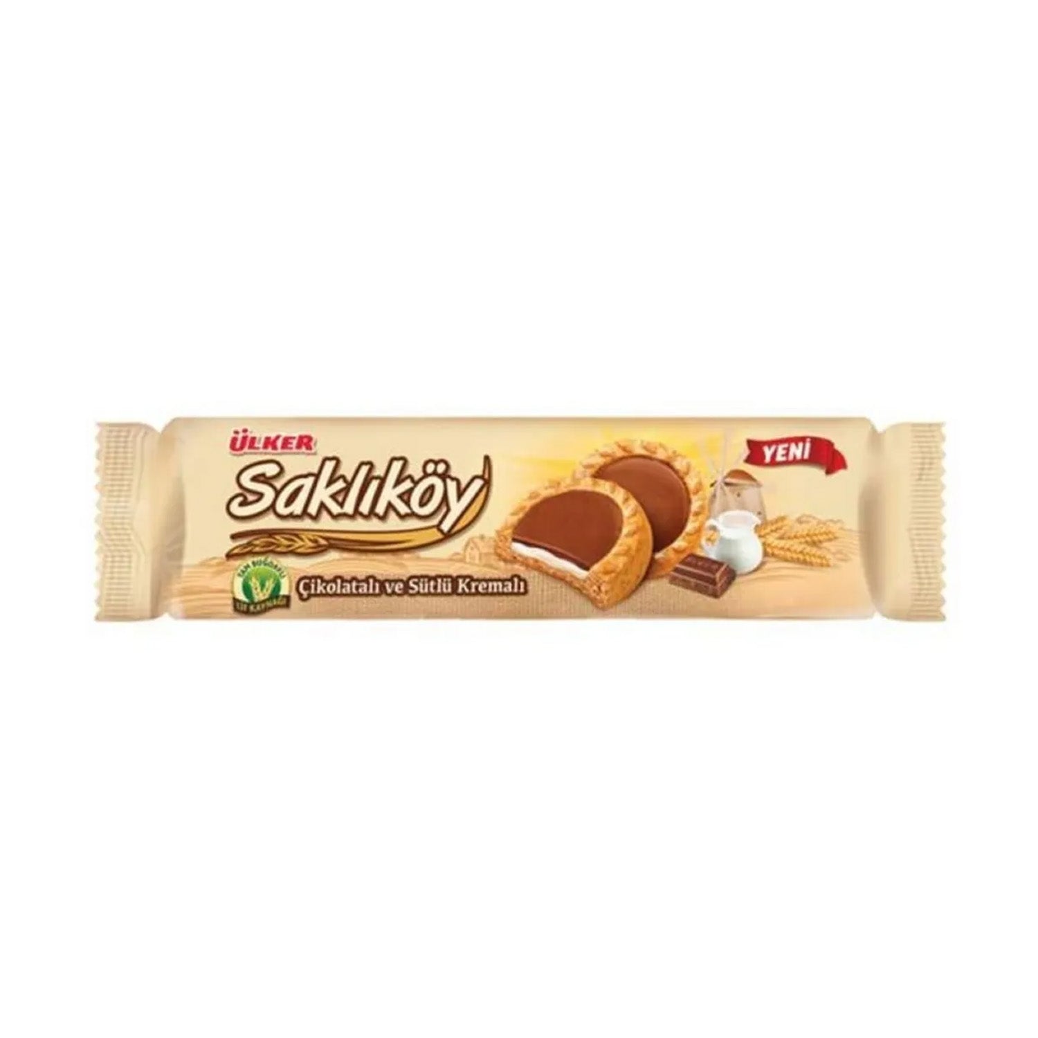 Ulker Saklikoy Milk Chocolate Biscuits 100G