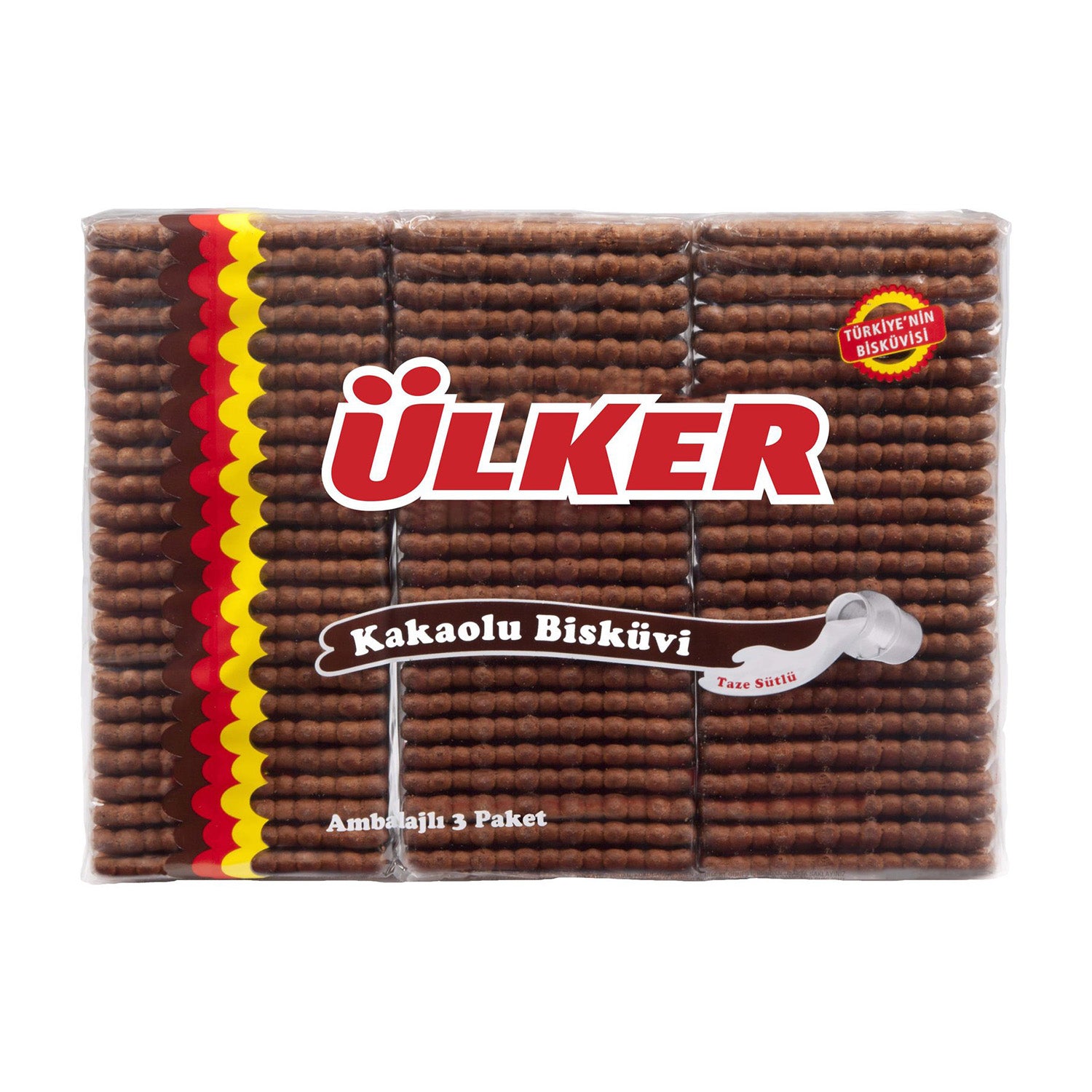 Ulker Tea Biscuit Cocoa 3 Pk 450G