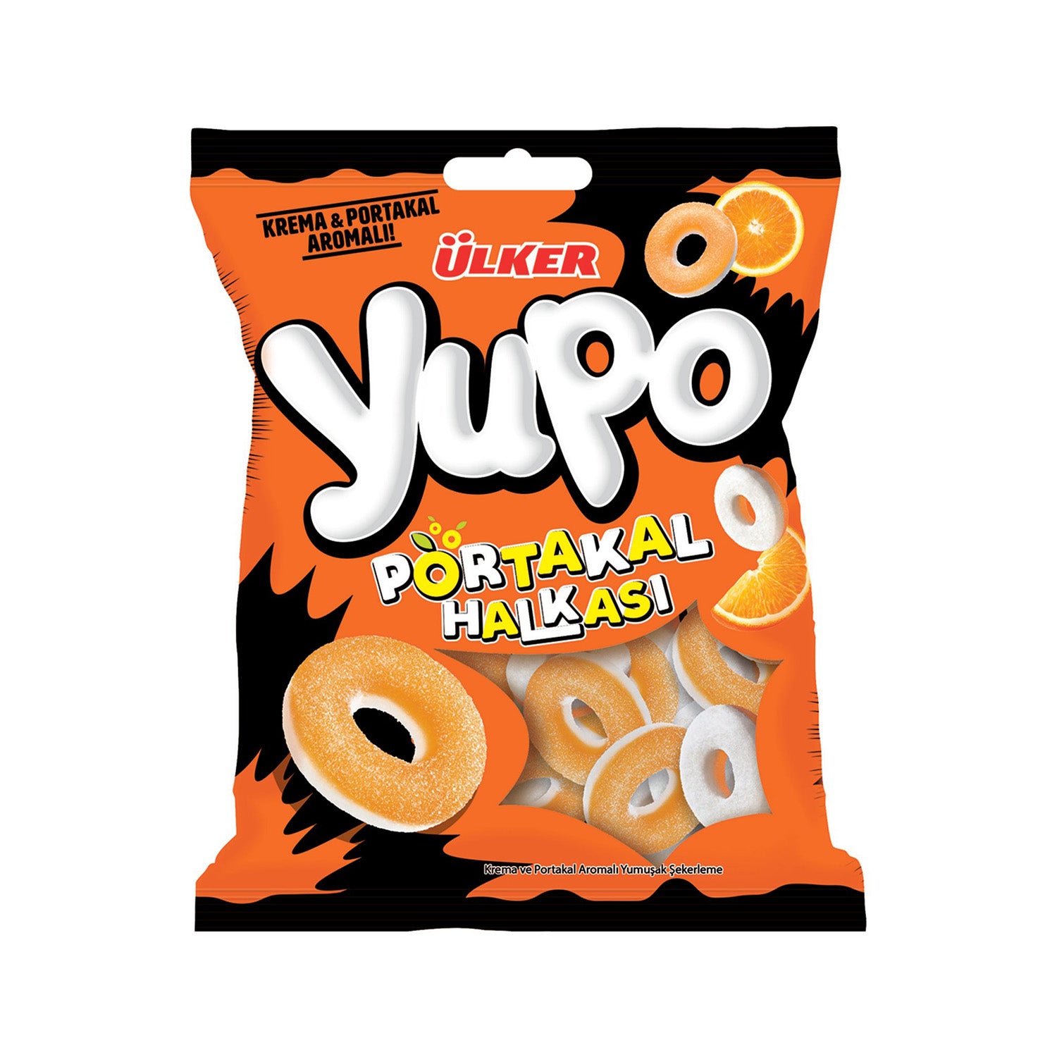 Ulker Yupo Orange Ring 75G