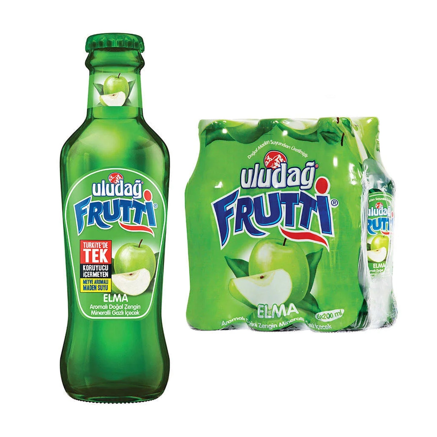 Uludag Min.Water Apple 6*200Ml