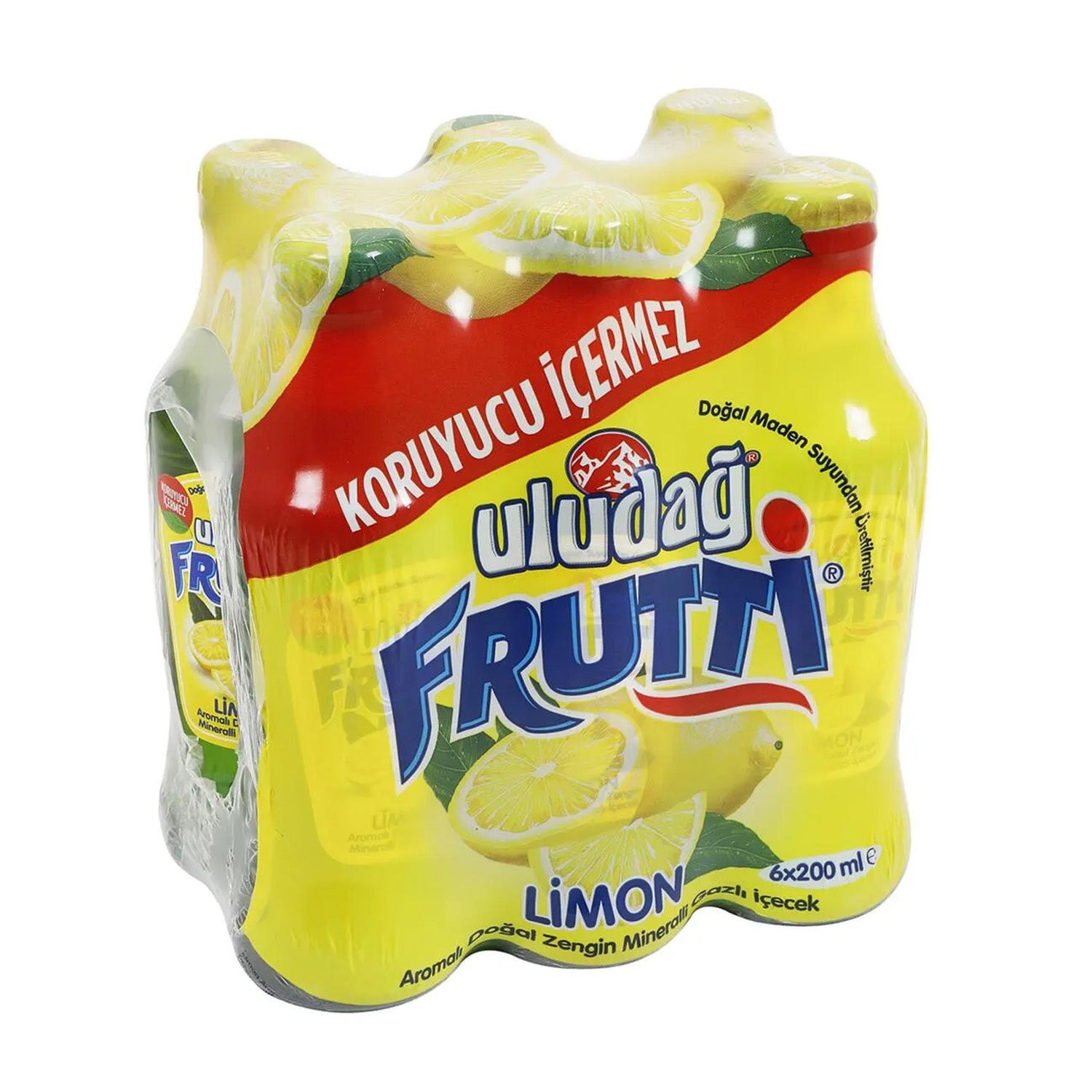 Uludag Min.Water Lemon 6*200Ml