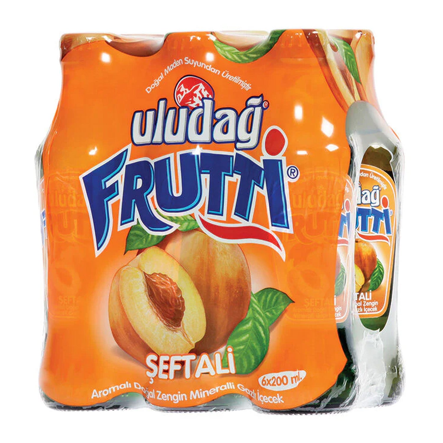 Uludag Min.Water Peach 6*200Ml