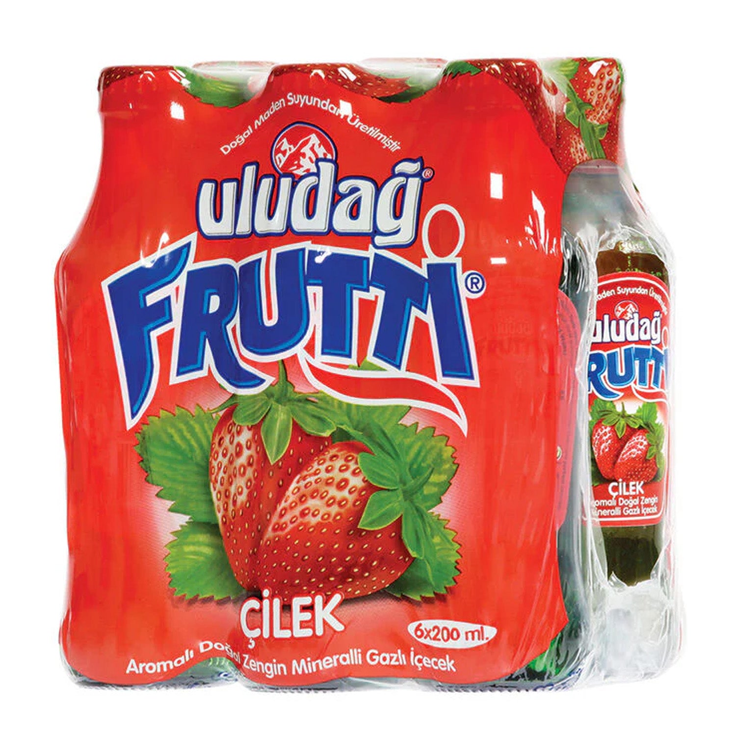 Uludag Min.Water Strwbry 6*200