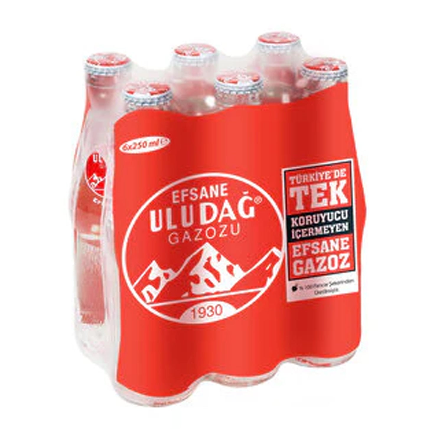 Uludag Soda Plain Gls 6*250Ml