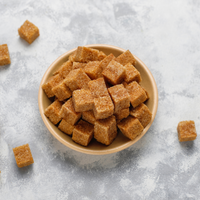 Brown/Demerara Sugar Cubes | Box | 17.6 oz | Shams