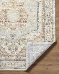 Vaeda Blue & Beige Thick Luxe Rug
