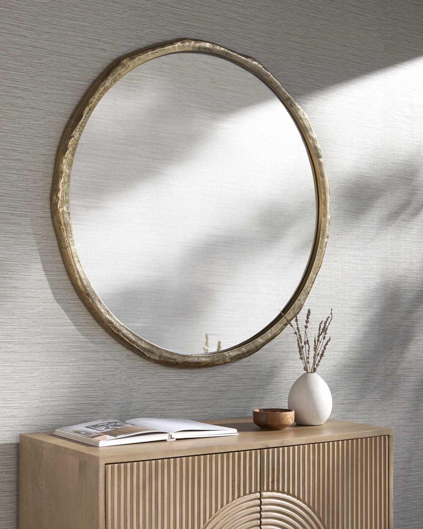Vallelado Gold Accent Mirror