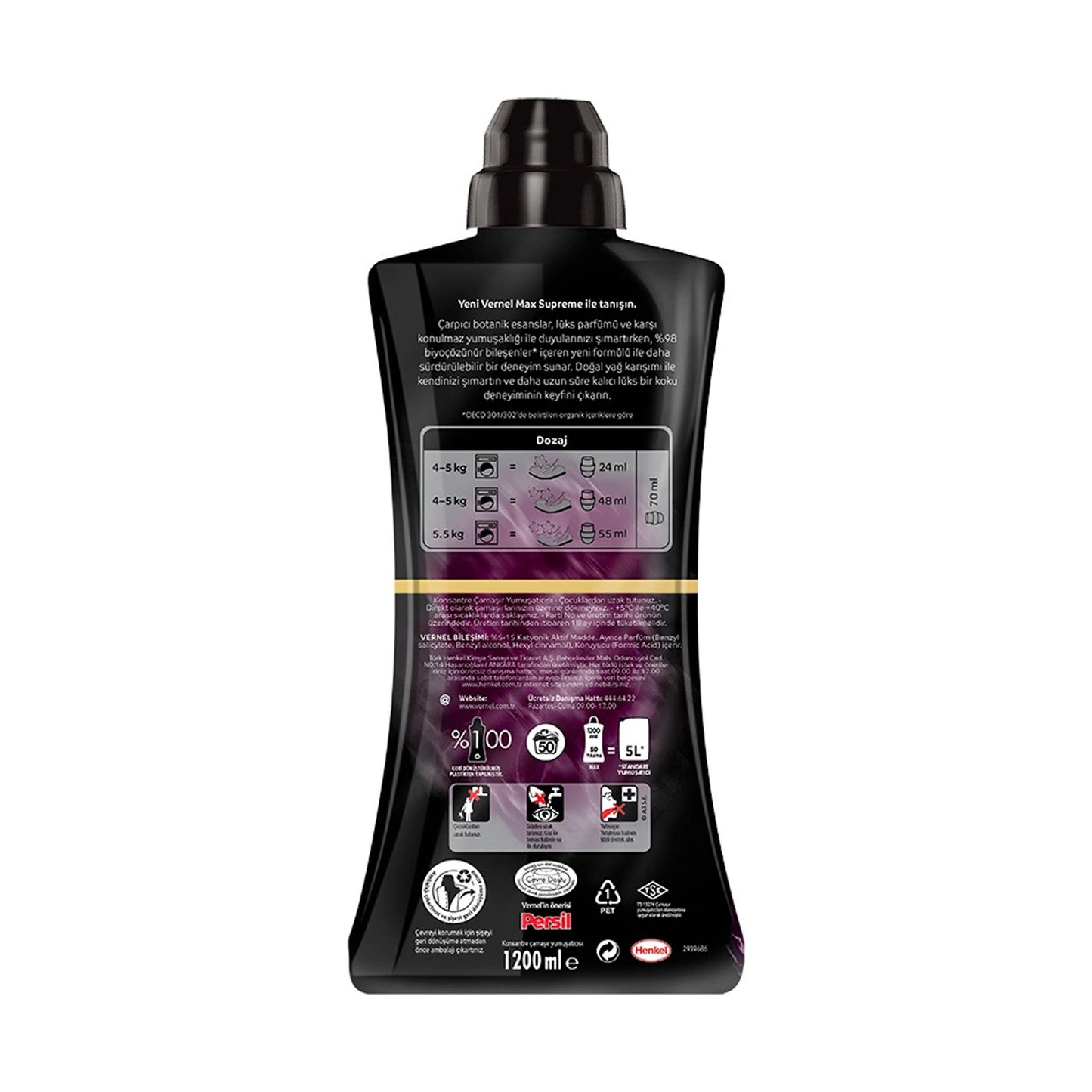Vernel Yumuşatıcı Elegance 1.2Lt