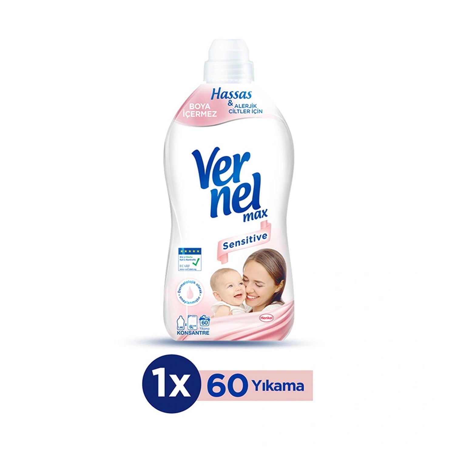 Vernel Softener Sensitive 1440Ml