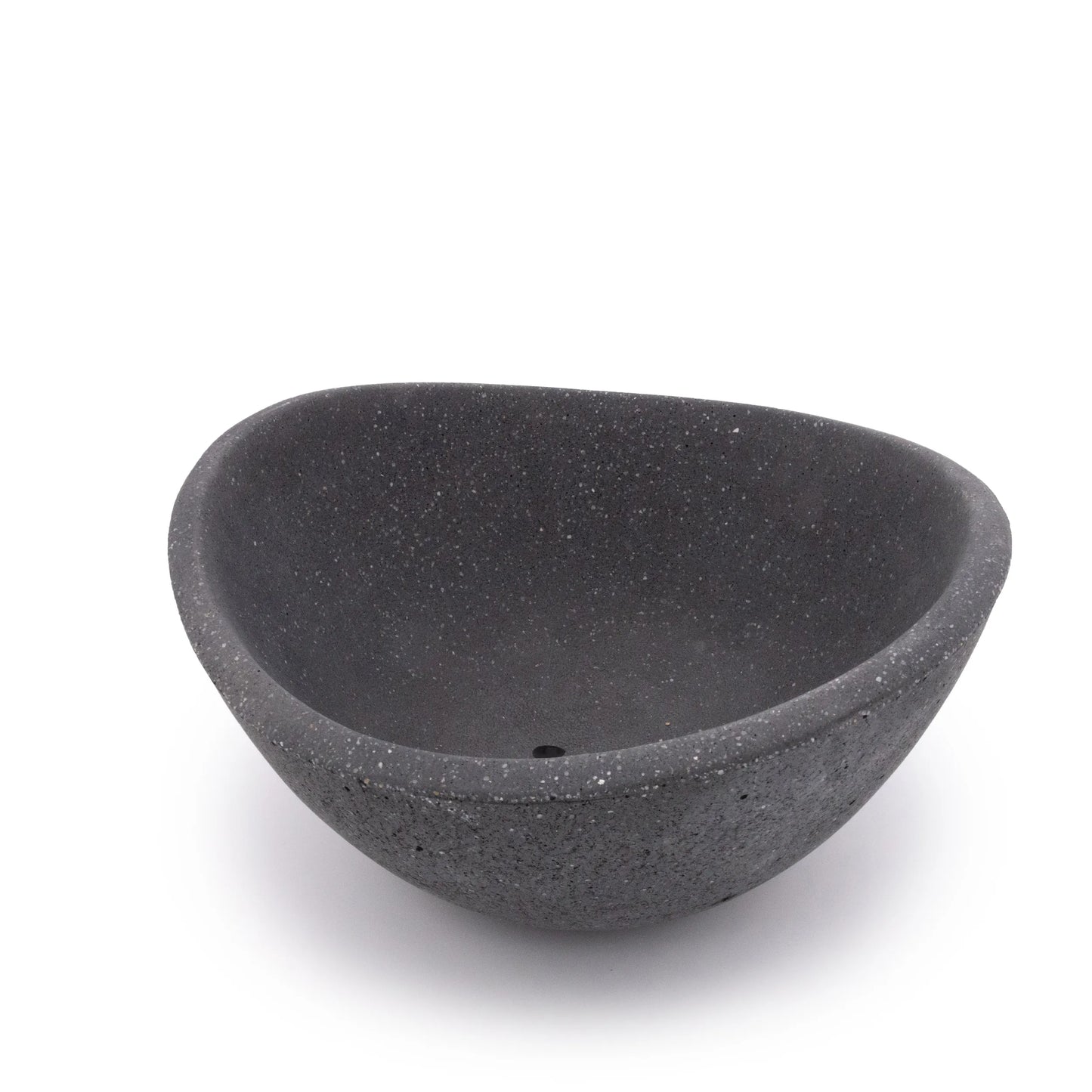 Concrete Wave Tabletop Planter