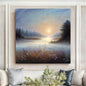 Canvas Print: Misty Serenade
