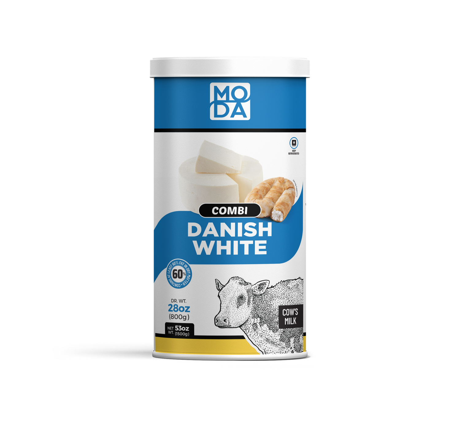 Moda Danish Cheese 800G