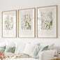 Minimalist Wild Plants. Botanical Poster Art Decor