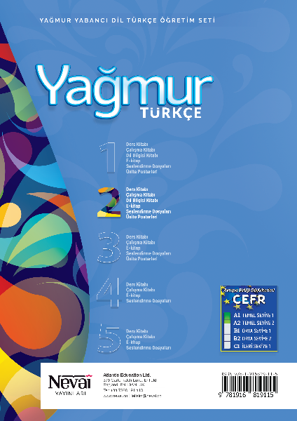 Yağmur Türkçe 2 Ders Kitabı