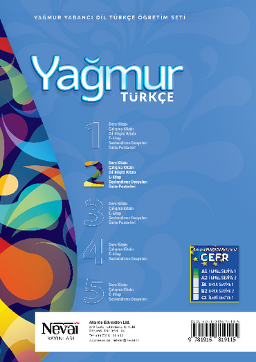 Yağmur Türkçe 2 Ders Kitabı