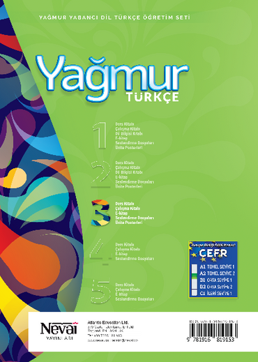 Yağmur Türkçe 3 Çalışma Kitabı