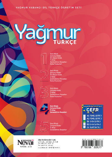 Yağmur Türkçe 4 Çalışma Kitabı