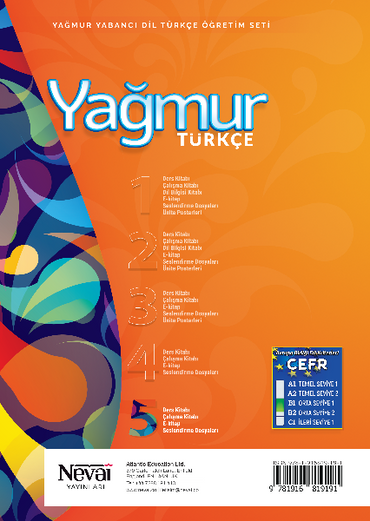 Yağmur Türkçe 5 Çalışma Kitabı