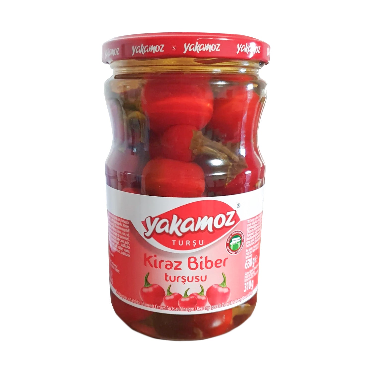 Yakamoz Kırmızı Kiraz Biber 720Ml