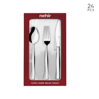 Zarif 24-Piece Cutlery Set