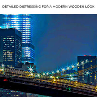 Brooklyn Bridge Night View Canvas Wall Art
