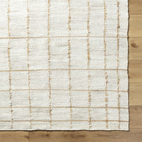 Zared Checkered Jute Area Rug