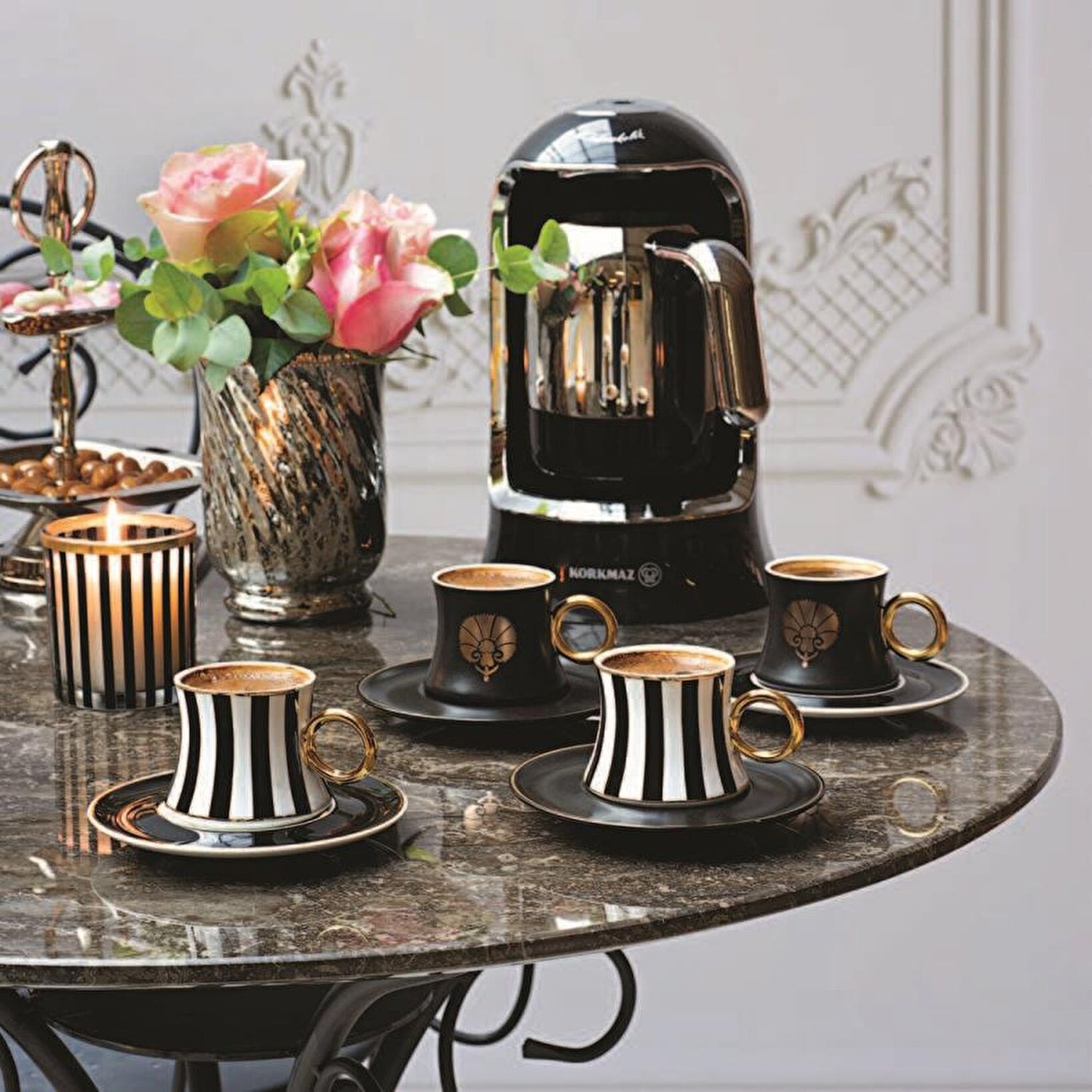 Korkmaz Coffee Cups 12Pc