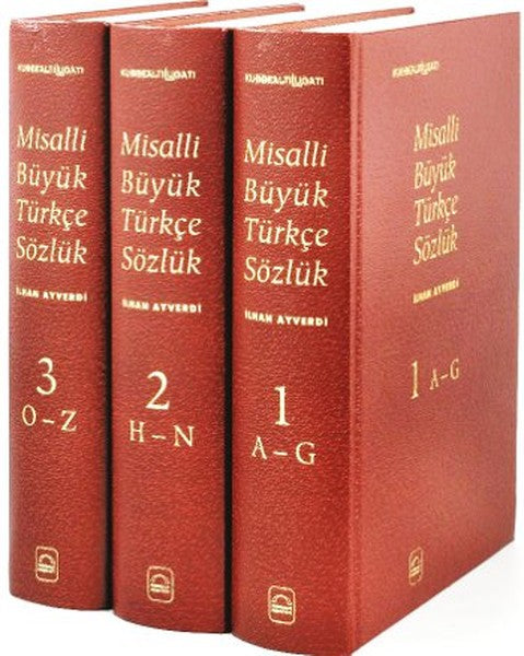 Misalli Büyük Türkçe Sözlük 3 CİLT