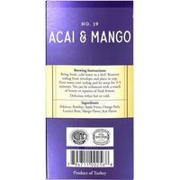 Acai & Mango Herbal Tea | 20' Tea Bags | 1.23 oz | Galil