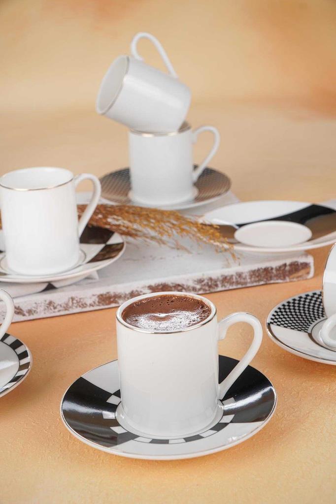 Acar Felex Turkish Coffee Set 90Ml