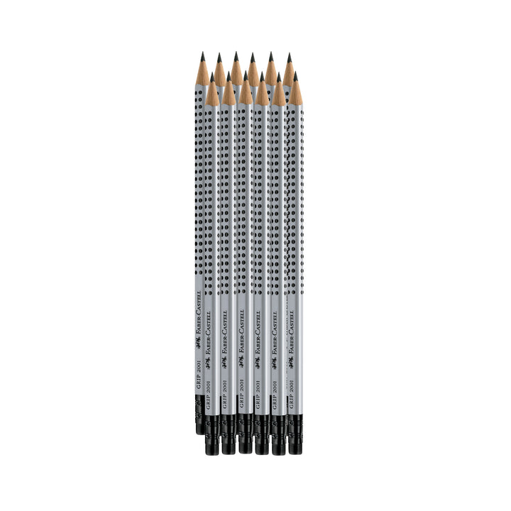 Faber-Castell Grip Writing EcoPencil with Eraser No.2 1/2(HB)