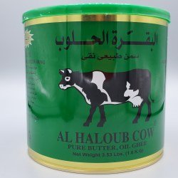 Al Haloub Pure Butter Ghee 1.6kg - Rich Flavor, High Smoke Point, Lactose-Free Cooking Fat